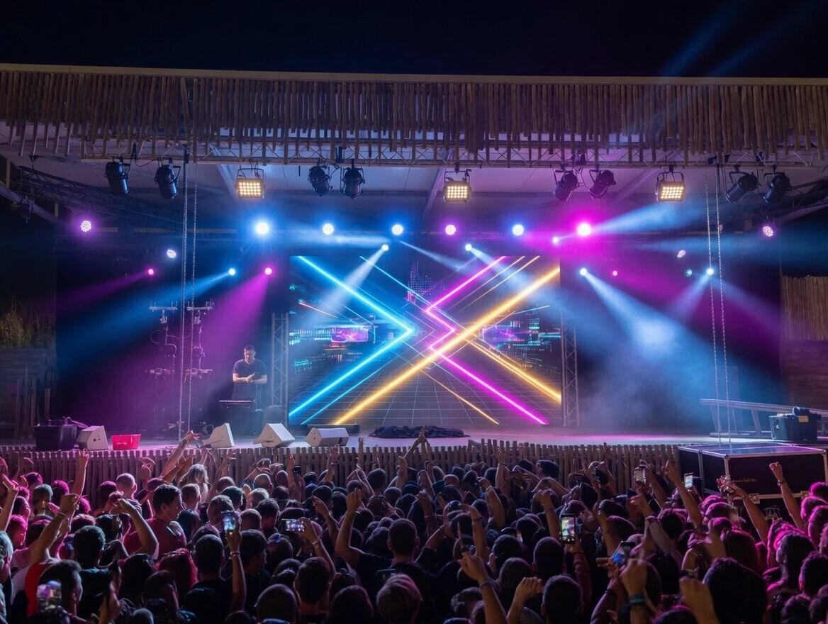 Écran LED Pro — Camping Le Floride